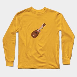 Joy In Music Tropical Ukulele Long Sleeve T-Shirt